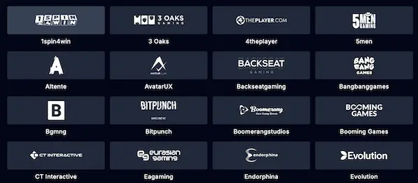 luckytwice casino slots providers