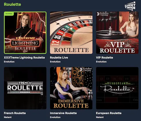 luckytwice roulette